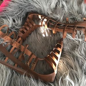 JustFab Gladiator Sandals